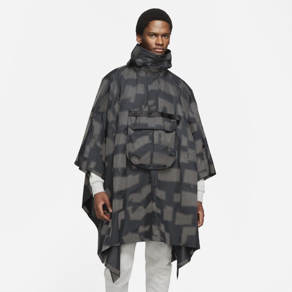 NWT NIKE Storm Fit Tech Pack Poncho Black Sz L/XL